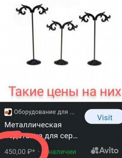 Подставка для серёжек