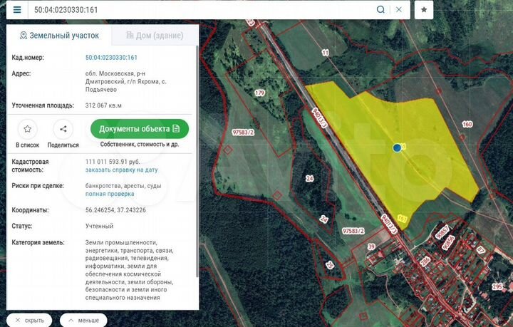 Участок 3 га (промназначения)