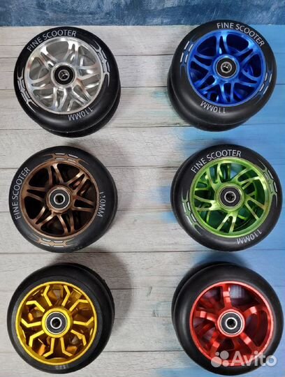 Колесо 110мм алюминий