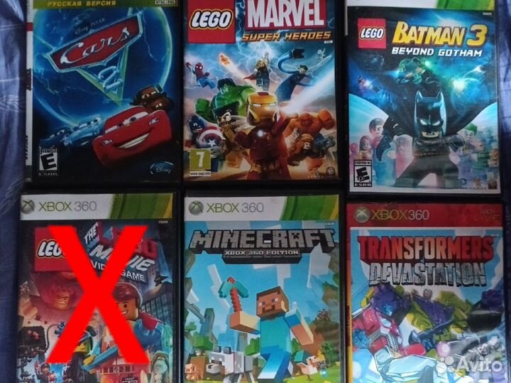 Диски на xbox 360