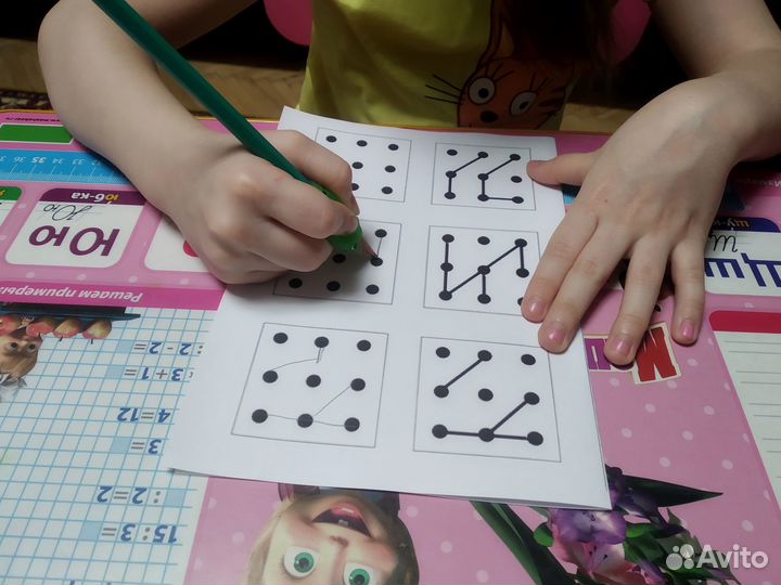 Подготовка к школе, занятия с детьми 4-8 лет