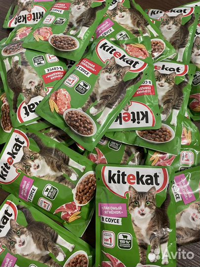 Влажный корм для кошек KiteKat