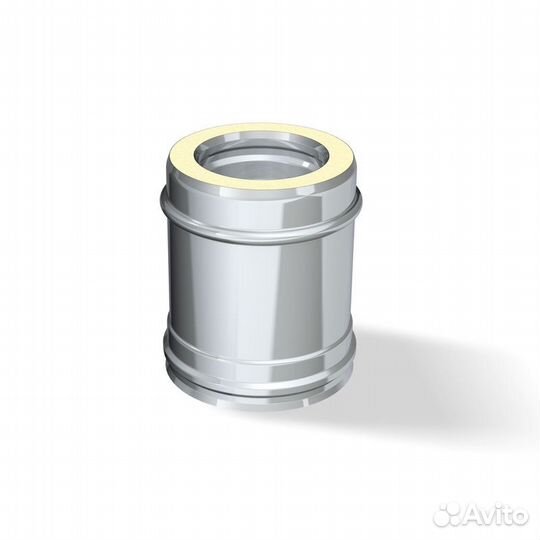 Труба-сэндвич Ф 110х200 L0,25м (430/0,5х0,5) (4/1