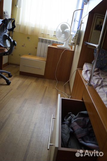 Двухэтажная стенка кровать для детской комнаты