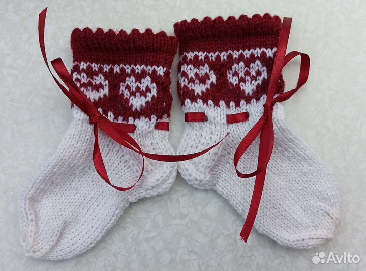 Шерстяные носки