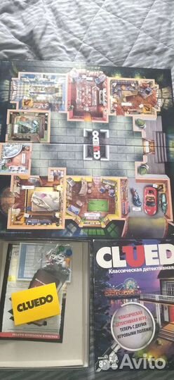 Настольная игра клюэдо cluedo