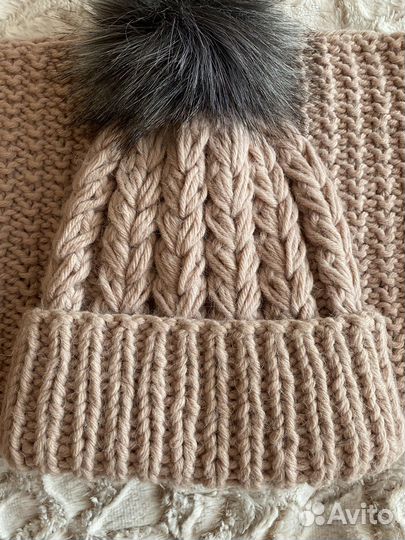 Зимняя шапка и снуд