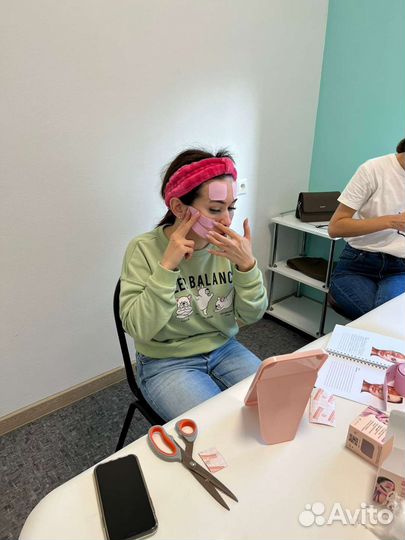 Массаж, Мастер класс по Тейпированию лица (онлайн)