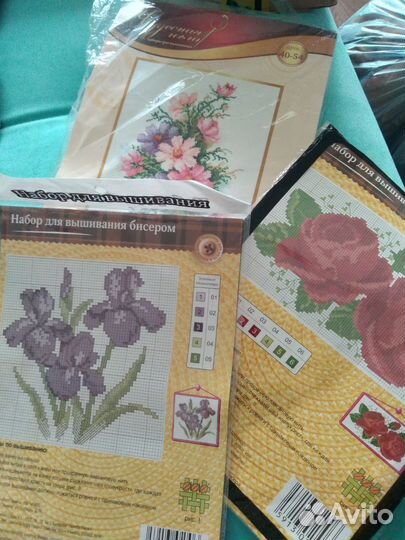 Наборы для вышивания макраме и бисером