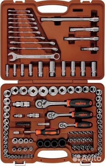 Набор инструмента Ombra 120 предметов