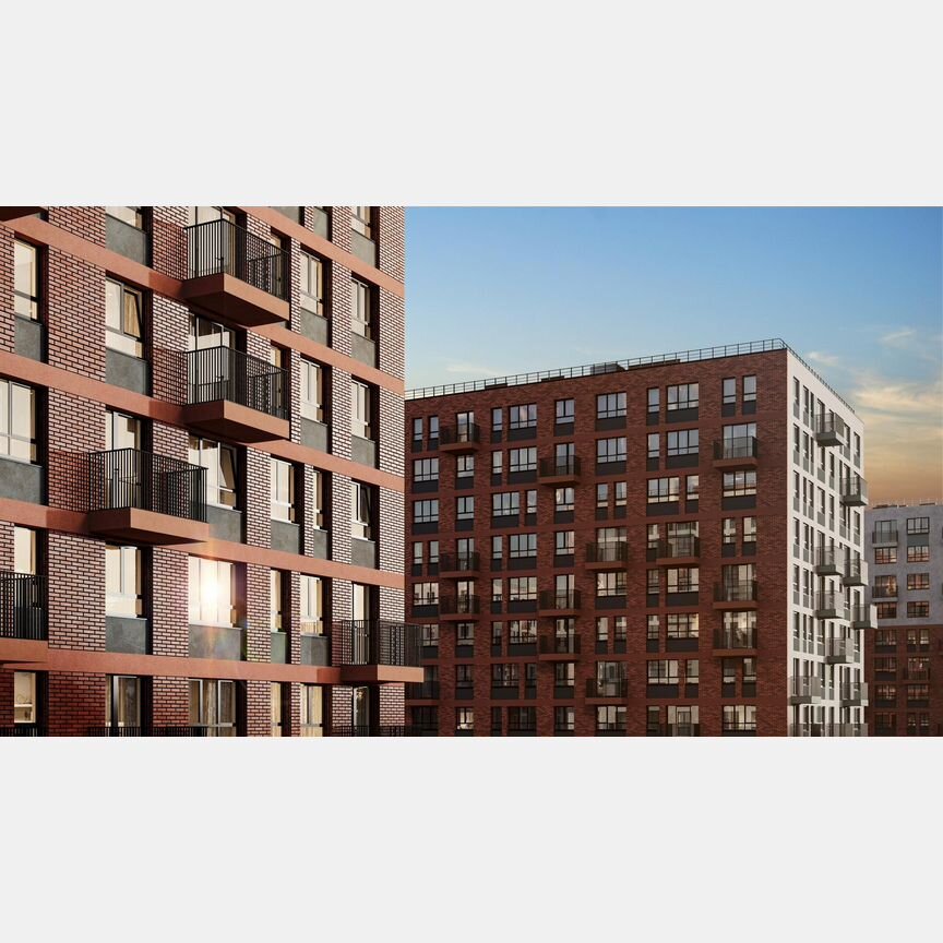 2-к. квартира, 55,8 м², 11/11 эт.
