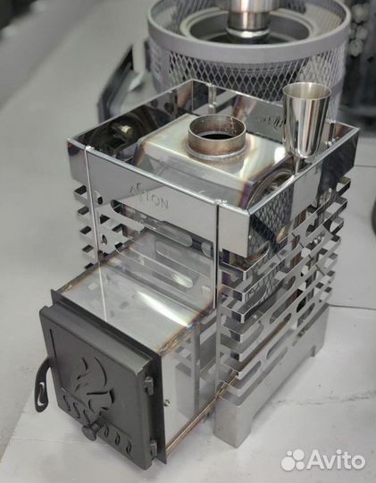 Печь для бани из нержавейки