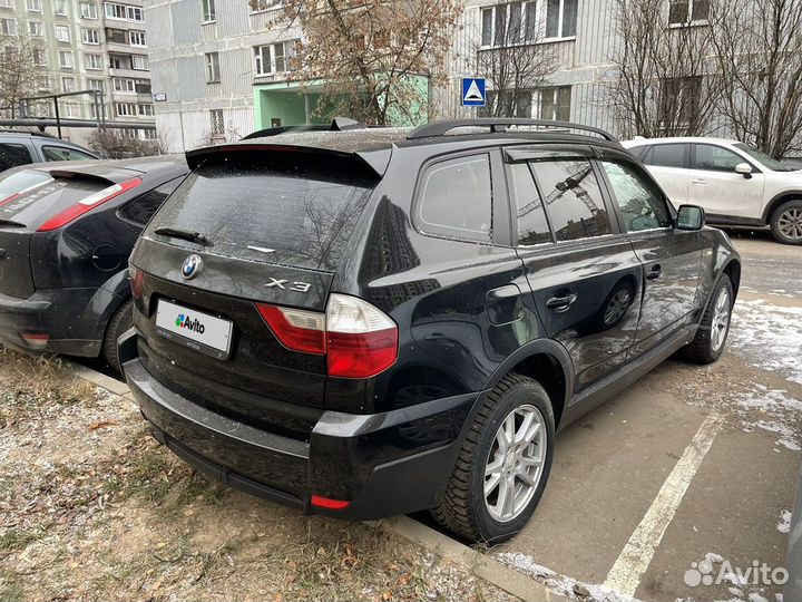 BMW X3 2.5 AT, 2007, 219 500 км