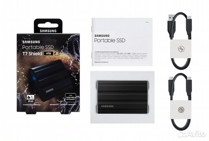 Внешний SSD Samsung T7 Shield 4TB