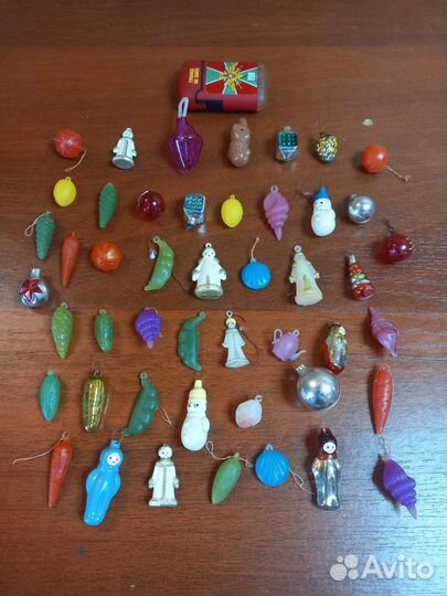 Елочные игрушки СССР советские