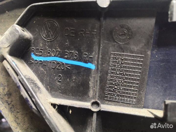 Бампер задний Volkswagen Passat B6 2005-2010