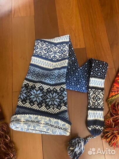 Варежки шапки шарф