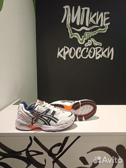 Кроссовки Gel 1090 White Navy Orange