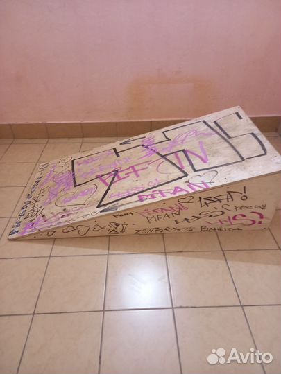 Кикер трамплин для самоката