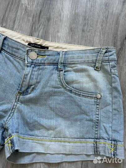 Шорты джинсовые