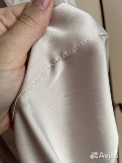 Атласный халат