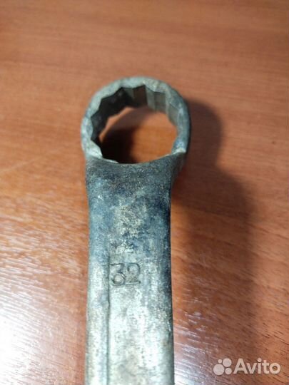 Ключ гаечный накидной 30х32 мм Камышин