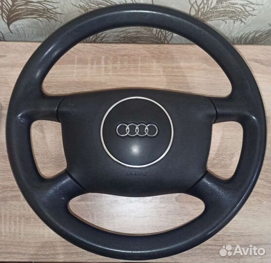Оригинальный Руль Ауди А4 Б6 с аэрбегом