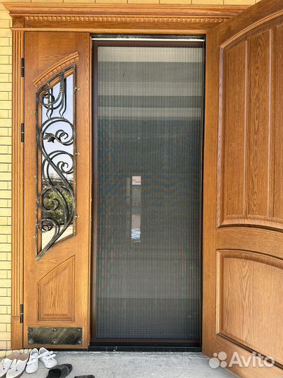 Раздвижная москитная сетка плиссе