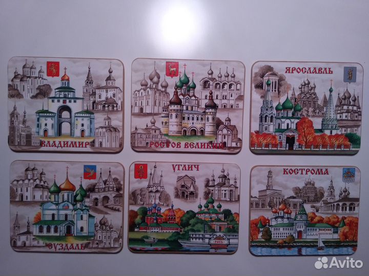 Сувениры Золотого кольца. Прекрасные подарки