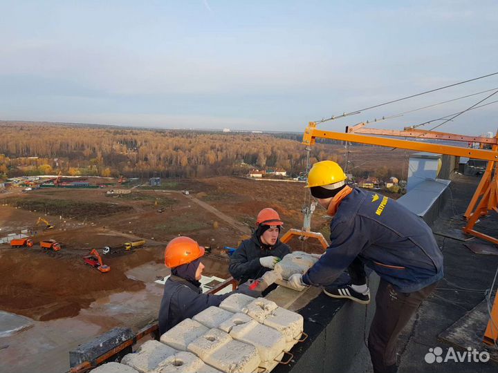 Аренда фасадных подъемников строительных люлек zlp