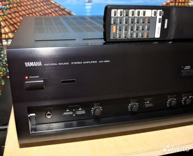 Yamaha AX-890. Усилитель. 2х185 Вт