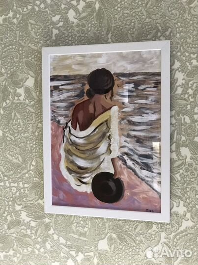 Картина «Девушка у моря»