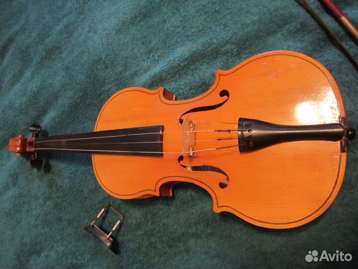 Советская скрипка 4/4 под реставрацию дека скрипки