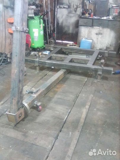 Стапель подкатной