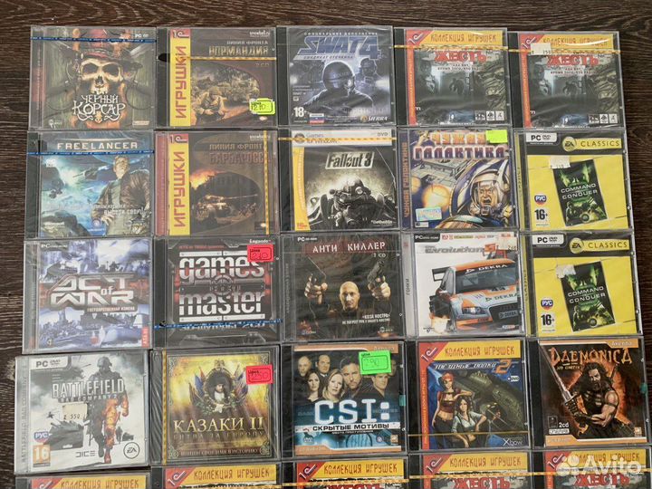Компьютерные игры диски для пк