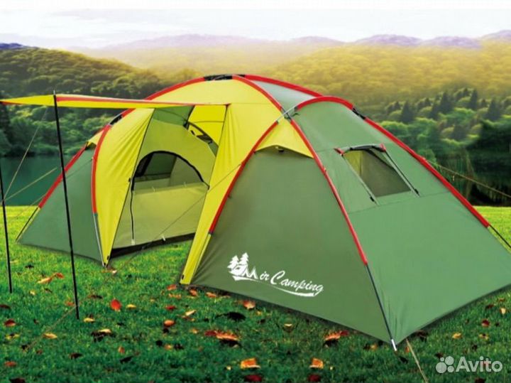 Палатка 4-х местная туристическая