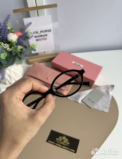 Очки Miu Miu имиджевые полный комплект