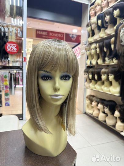 Парик каре с челкой