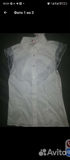 Блузка нарядная 146-158