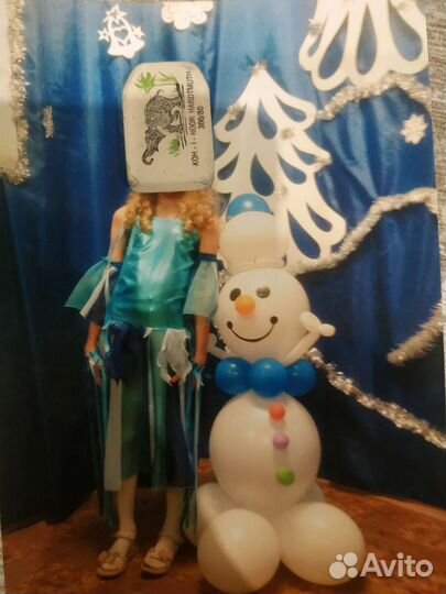 Новогодний костюм русалки