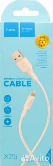 USB Кабель для Apple/iPhone hoco X25, 2A, 1 м