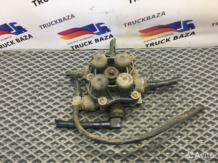 Кран защитный 4-х контурный