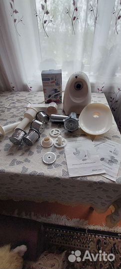 Электромясорубка с дополнительными терками