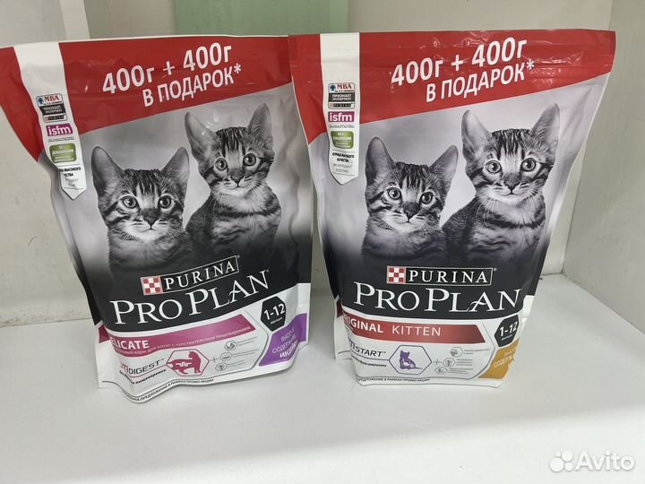 Корм для кошек про план