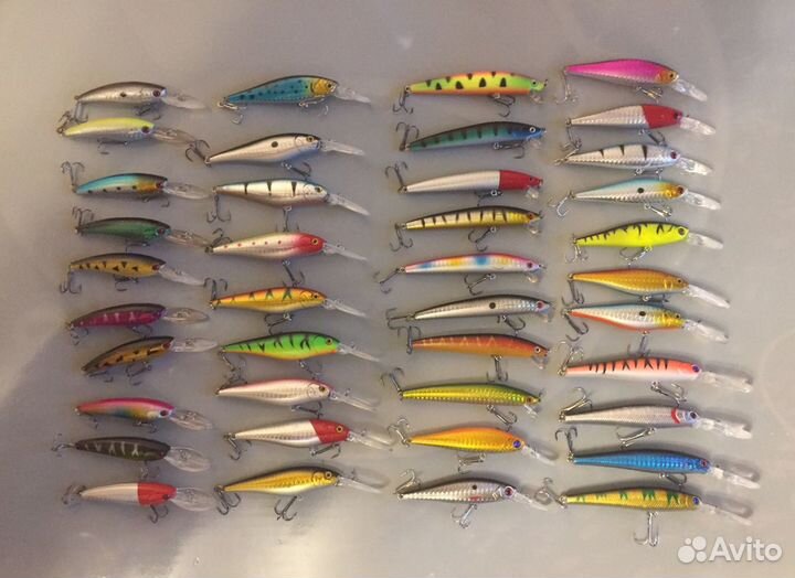 Воблеры 40 штук