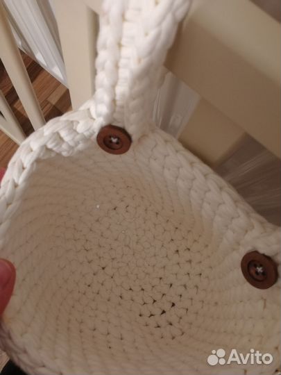 Подвесная корзинка на кроватку