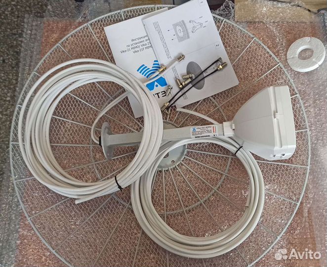 Усилитель 4G Vika-21F mimo+кабель 20м +пигтейлы