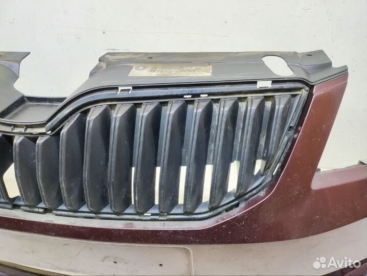 Бампер передний Skoda Octavia A7 2013-2016