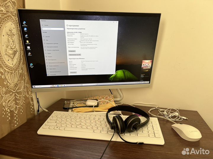 Моноблок lenovo ideacentre А340-24IWL