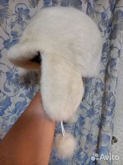 Шапка норковая женская